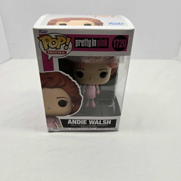 Funko Pop Pretty in Pink Andie Walsh #1720 Vinyl Figure New in Box - Picture 2 of 5